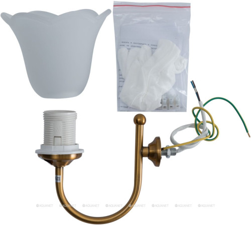 Комплект светильников Aquanet Луизиана NEW 2 шт бронза EV0002CD