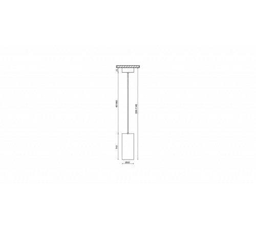 Основание для светильника SWG Villy VL-M6-BL