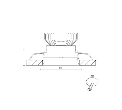 Корпус на 1 пост SWG PRO COMBO 00-00004181