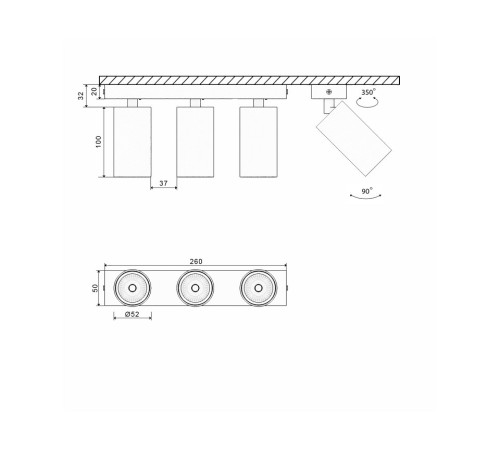 Основание SWG PRO Mini Villy MINI-VL-M13-BL
