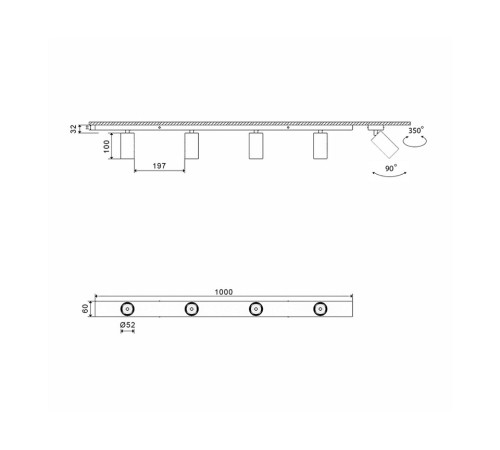 Основание SWG PRO Mini Villy MINI-VL-M14-WH