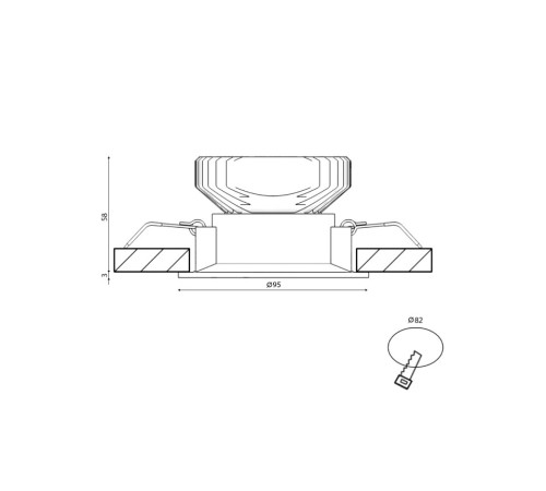 Корпус на 1 пост SWG PRO COMBO COMBO-44-WH