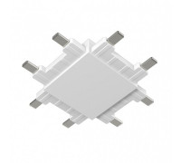 Соединитель X-образный для треков накладных SWG PRO SLIM CN-SLIM-WH-X