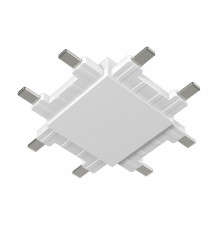 Соединитель X-образный для треков накладных SWG PRO SLIM CN-SLIM-WH-X
