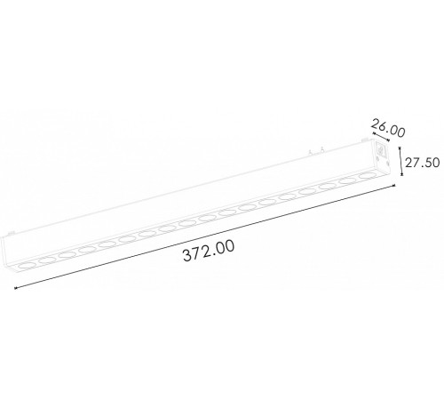 Накладной светильник SWG PRO SLIM DL-SLIM-DRBL-18-CCT