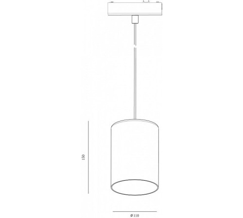 Подвесной светильник SWG PRO SLIM P-SLIM-150GLWH-6-CCT