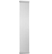 Радиатор трубчатый RIFAR TUBOG VENTIL 2200 8 секций нижнее подключение DV1 RAL 9016 TUB-2200-8-DV1-RAL 9016
