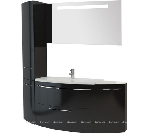 Шкаф нижний угловой De Aqua Тока 3 R правый белый 167493