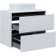 Тумба Allen Brau Activity 80 см белый матовый черный браш 1.34004.WM