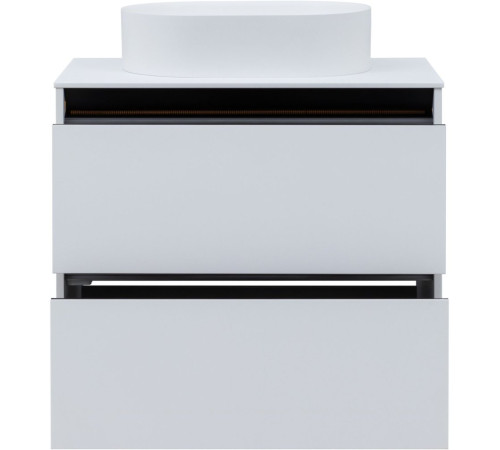 Тумба Allen Brau Activity 80 см белый матовый черный браш 1.34004.WM