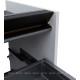 Тумба Allen Brau Activity 80 см белый матовый черный браш 1.34004.WM
