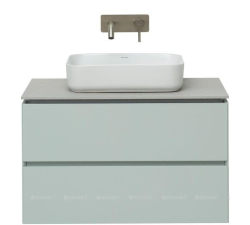 Тумба под раковину Allen Brau INFINITY 85 см белый папирус матовый 1.21001.PWM