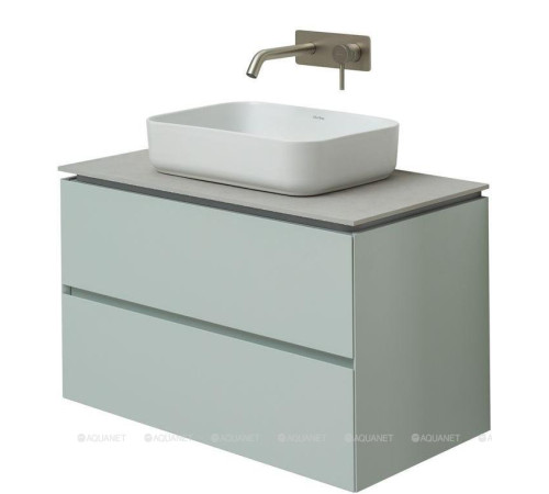 Тумба под раковину Allen Brau INFINITY 85 см белый папирус матовый 1.21001.PWM