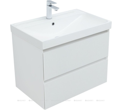 Тумба под раковину Aquanet Altera 70 белый матовый 00337155