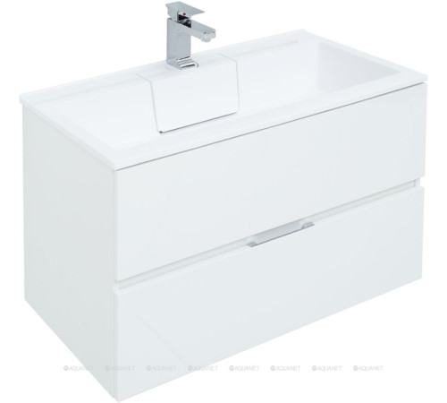 Тумба под раковину Aquanet Алвита 90 белый 00235340