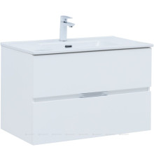 Тумба под раковину Aquanet Алвита new 80 напольная белый матовый 00277514