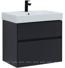 Тумба под раковину Aquanet Бруклин 70 антрацит матовый 00310141