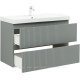 Тумба под раковину Aquanet Джейн 100 Flat мисти грин 00335436