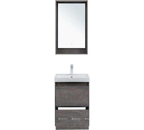 Тумба под раковину Aquanet Милан 50 дуб рошелье 00336371