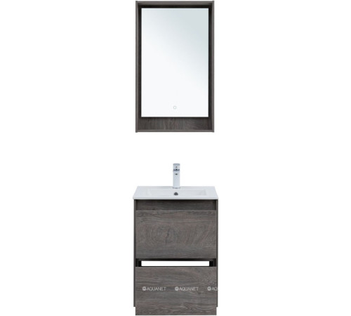 Тумба под раковину Aquanet Милан 50 дуб рошелье 00336371