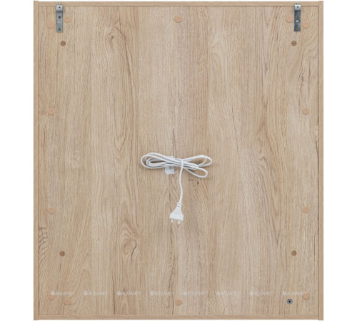 Тумба под раковину Aquanet Милан 80 см дуб светлый подвесная 00336384