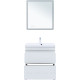 Тумба под раковину Aquanet Нота New 75 напольная 2 ящика белый глянец 00344144