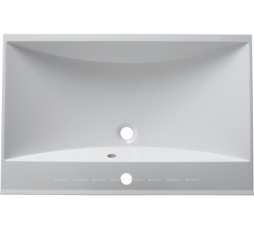 Тумба под раковину Aquanet Нота New 75 напольная 2 ящика белый глянец 00344144