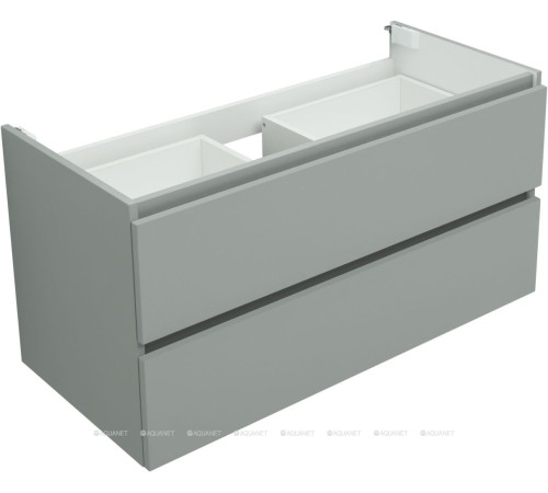Тумба под раковину Aquanet Вега 2.0 100 2 ящика мисти грин 00337957