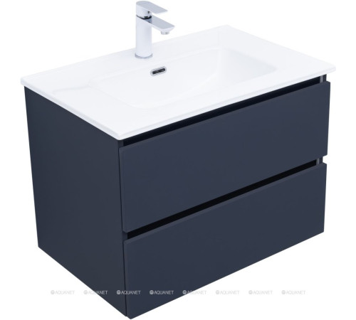 Тумба под раковину Aquanet Вега 2.0 70 2 ящика маренго 00337948