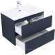Тумба под раковину Aquanet Вега 2.0 70 2 ящика маренго 00337948