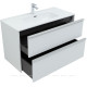 Тумба под раковину Aquanet Вита 100 белый матовый 00330474