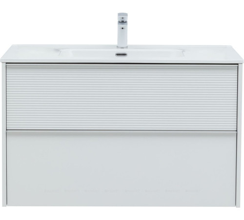 Тумба под раковину Aquanet Вита 100 белый матовый 00330474