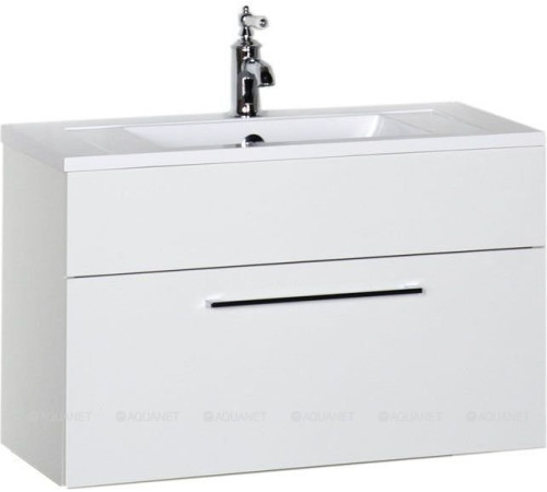 Тумба под раковину De Aqua Кубика 80 белый 167076