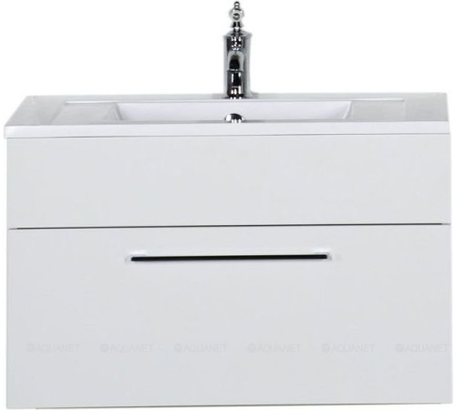 Тумба под раковину De Aqua Кубика 80 белый 167076