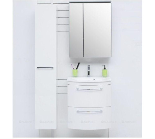 Тумба под раковину De Aqua Лонг 60 белая 167119