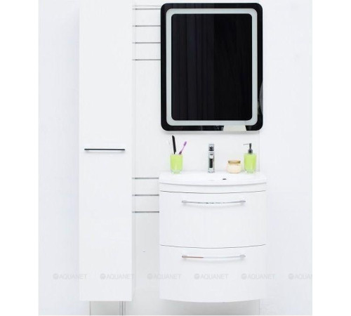 Тумба под раковину De Aqua Лонг 60 белая 167119