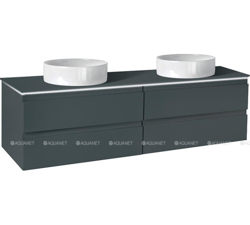 Тумба со столешницей Jacob Delafon Madeleine 120 см с подсветкой серый матовый EB2085-J54