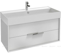 Тумба под раковину Jacob Delafon Vivienne 100 см белый блестящий EB1668-J5-J5