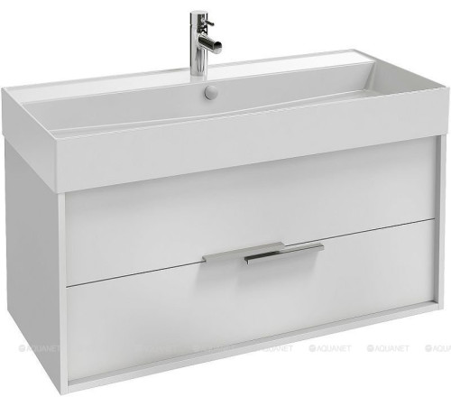 Тумба под раковину Jacob Delafon Vivienne 100 см белый блестящий EB1668-J5-J5