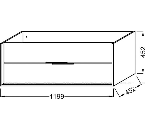 Тумба под раковину Jacob Delafon Vivienne 120 см белый блестящий / серый матовый EB1669-J5-J54