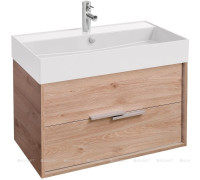 Тумба под раковину Jacob Delafon Vivienne 80 см дуб давос натуральный EB1667-E75-E75