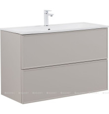 Тумба с раковиной Aquanet Арт 100 бежевый 00345814