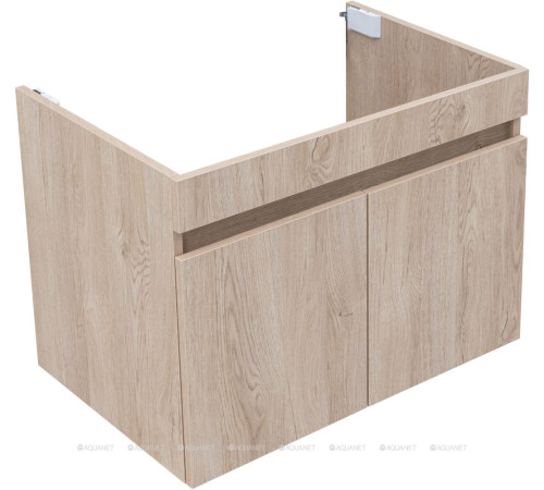 Тумба с раковиной Aquanet Оптима 70 дуб светлый 00345357