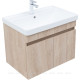 Тумба с раковиной Aquanet Оптима 70 дуб светлый 00345357