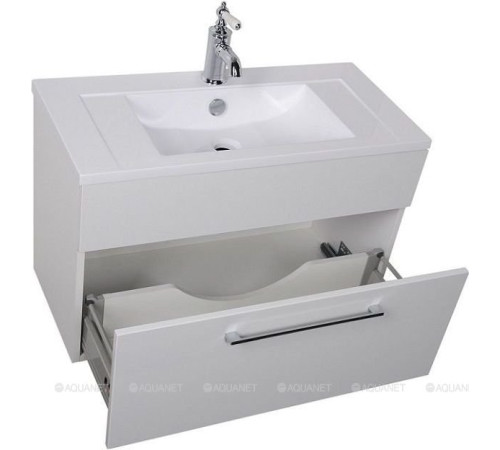 Тумба под раковину De Aqua Кубика 80 белый 167076