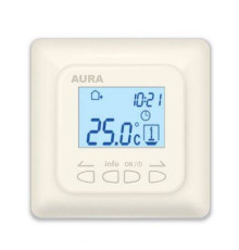 Терморегулятор Aura LTC 730 слоновая кость CN554