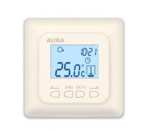 Терморегулятор Aura LTC 730 слоновая кость CN554