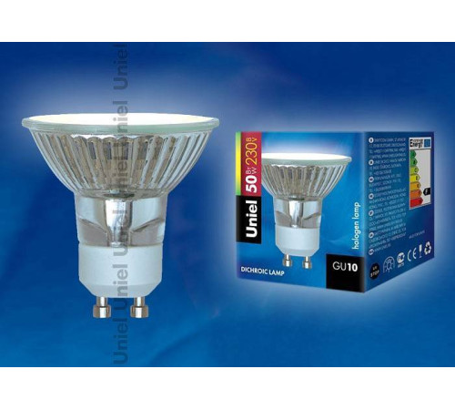 Лампа галогеновая Uniel GU10 50Вт K 1094