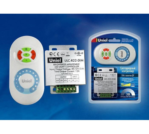 Контроллер-диммер с пультом ДУ Uniel ULC-R22-DIM 5947
