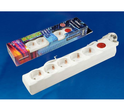 Удлинитель с выключателем Uniel S-Gsu5 UL-00001741